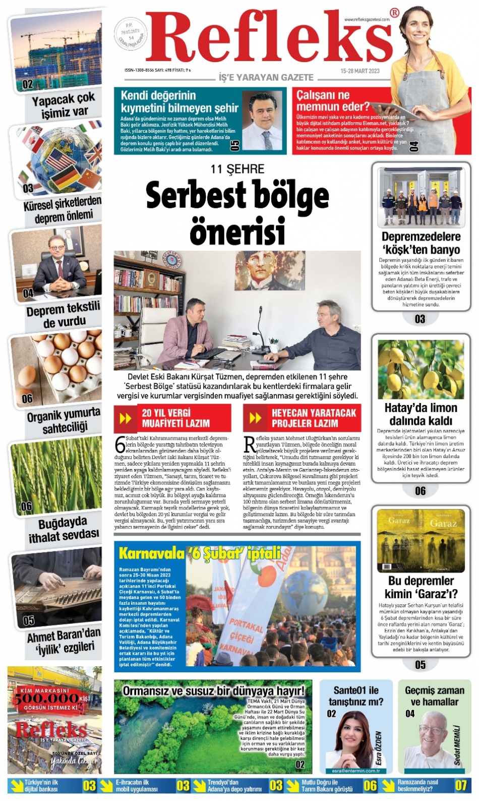 Refleks Gazetesi | Sayı 498