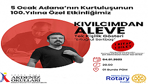 Adana’da “bir kitap bir bilet” etkinliği