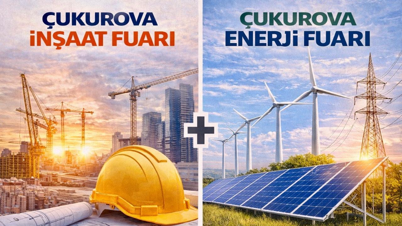 İnşaat ve enerjinin kalbi Adana’da atacak