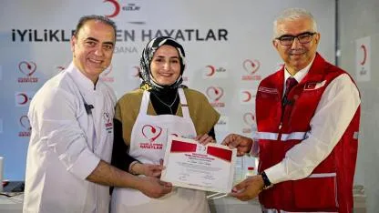 Kızılay’la aşçı oldular