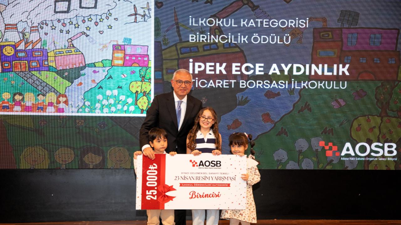 Sanayi renklerle anlatıldı