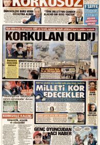 Korkusuz Gazete Manşeti