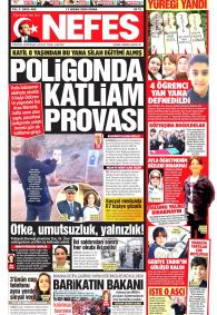 Nefes Gazetesi Gazete Manşeti