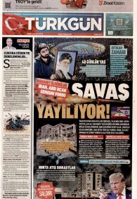 Türkgün Gazete Manşeti