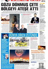 Yeni Asya Gazete Manşeti