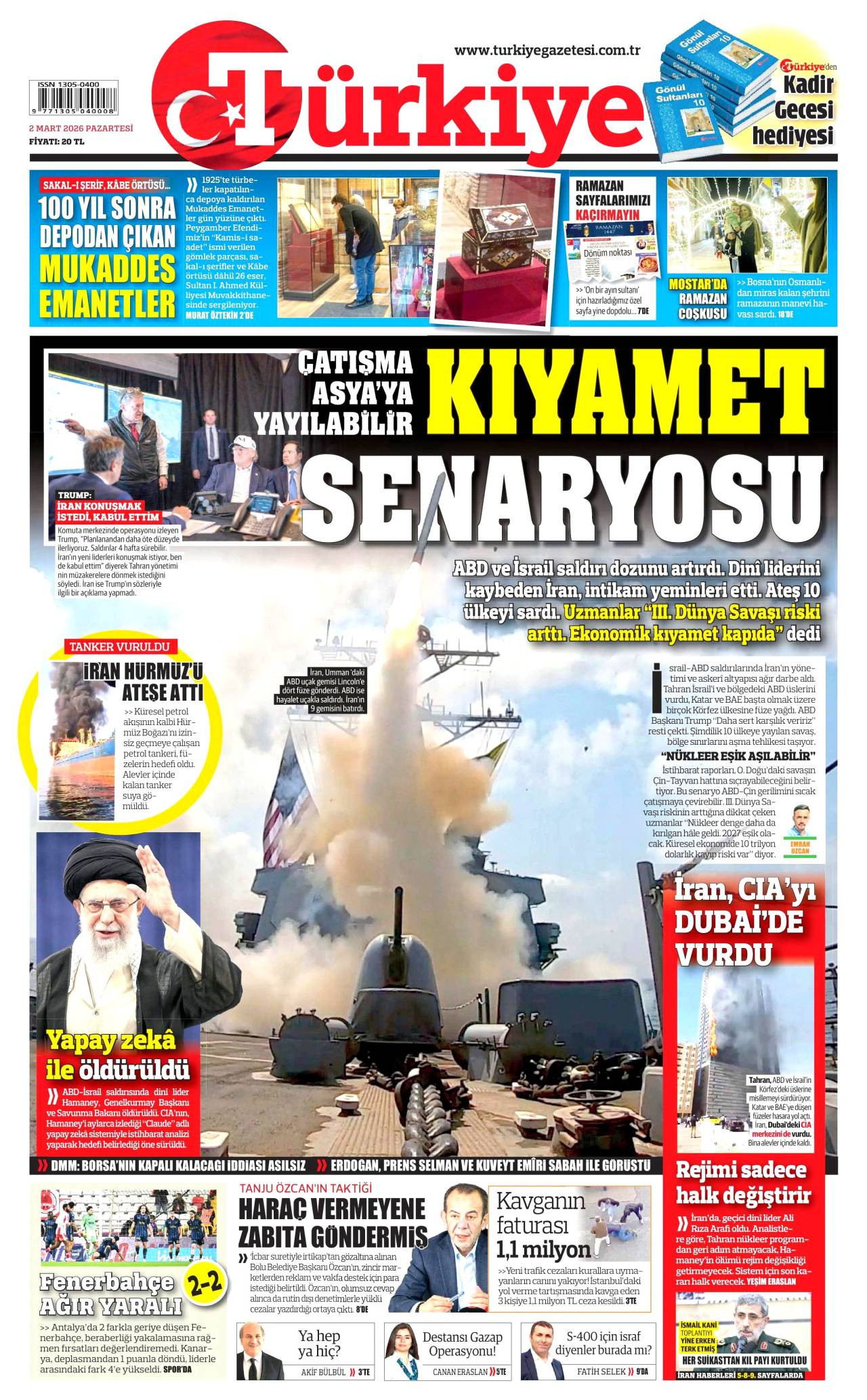 Türkiye Gazete Manşeti